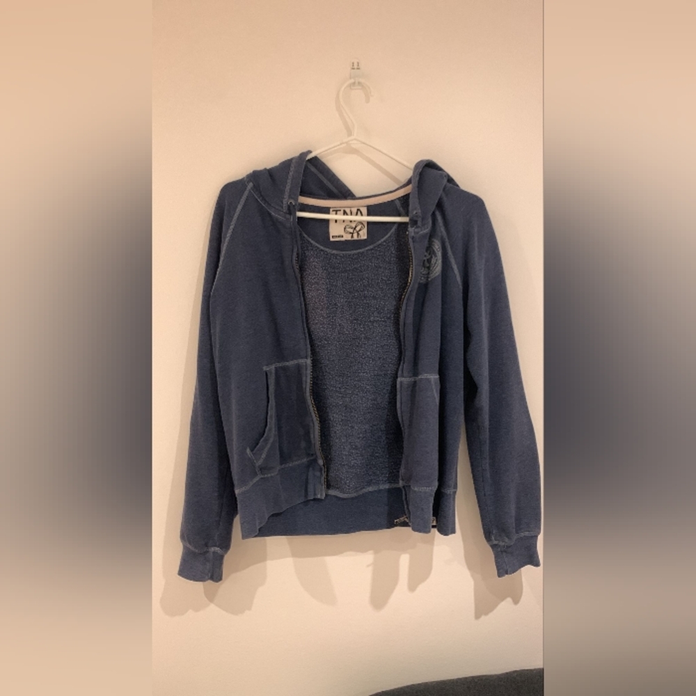 Aritzia Tna Light Jacket - Blue